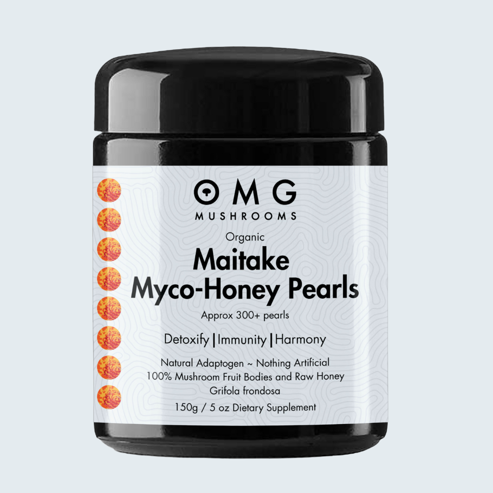 Maitake Myco Honey Pearls functional, medicinal mushrooms